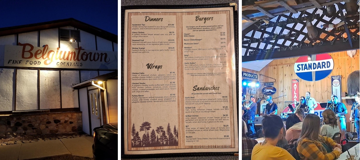 Belgiumtown Restaurant Menu