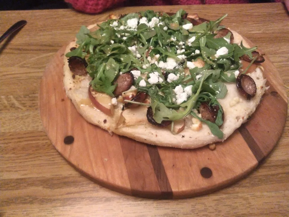 Mushroom and Feta Cheese